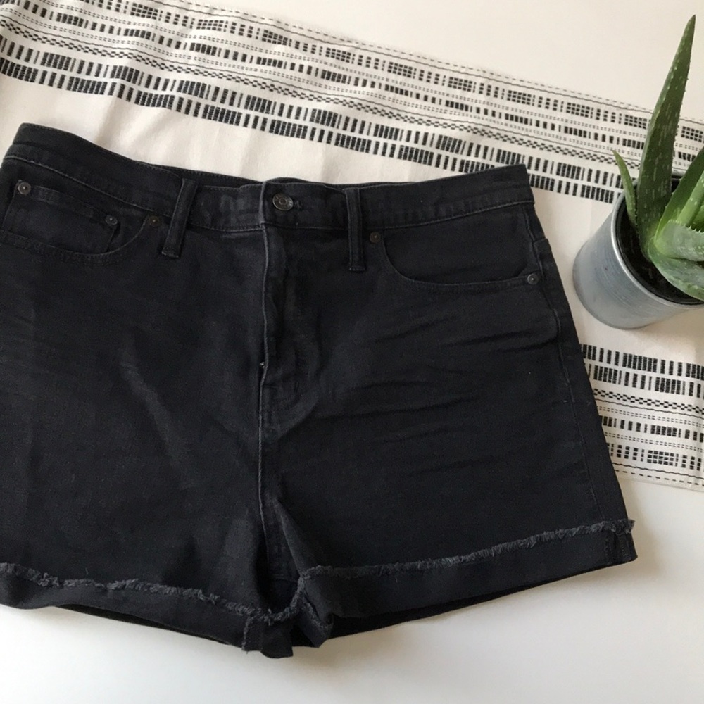 Madewell High-Rise Denim Shorts